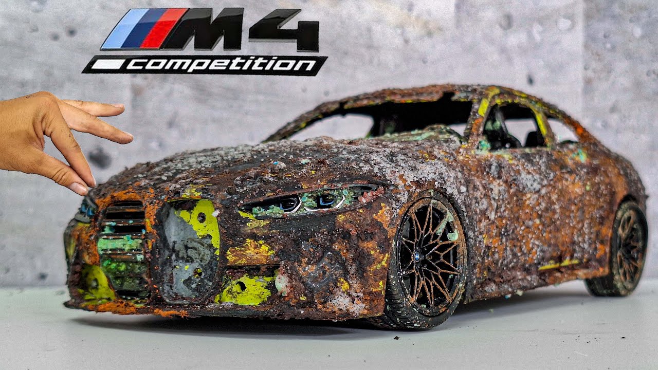 Rusted BMW M4 Model FULL RESTORATION – Back to Perfection!
