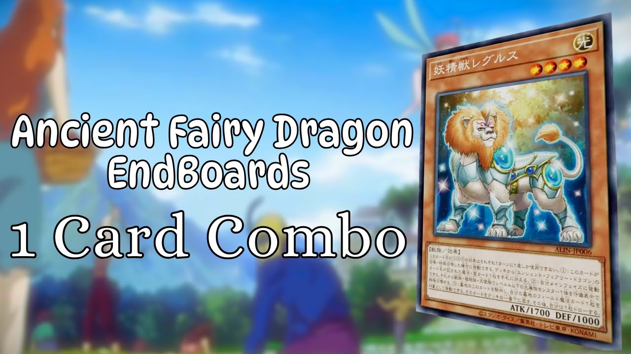 QUICK Ancient Fairy Dragon Deck - 1 Card Combo [YUGIOH]
