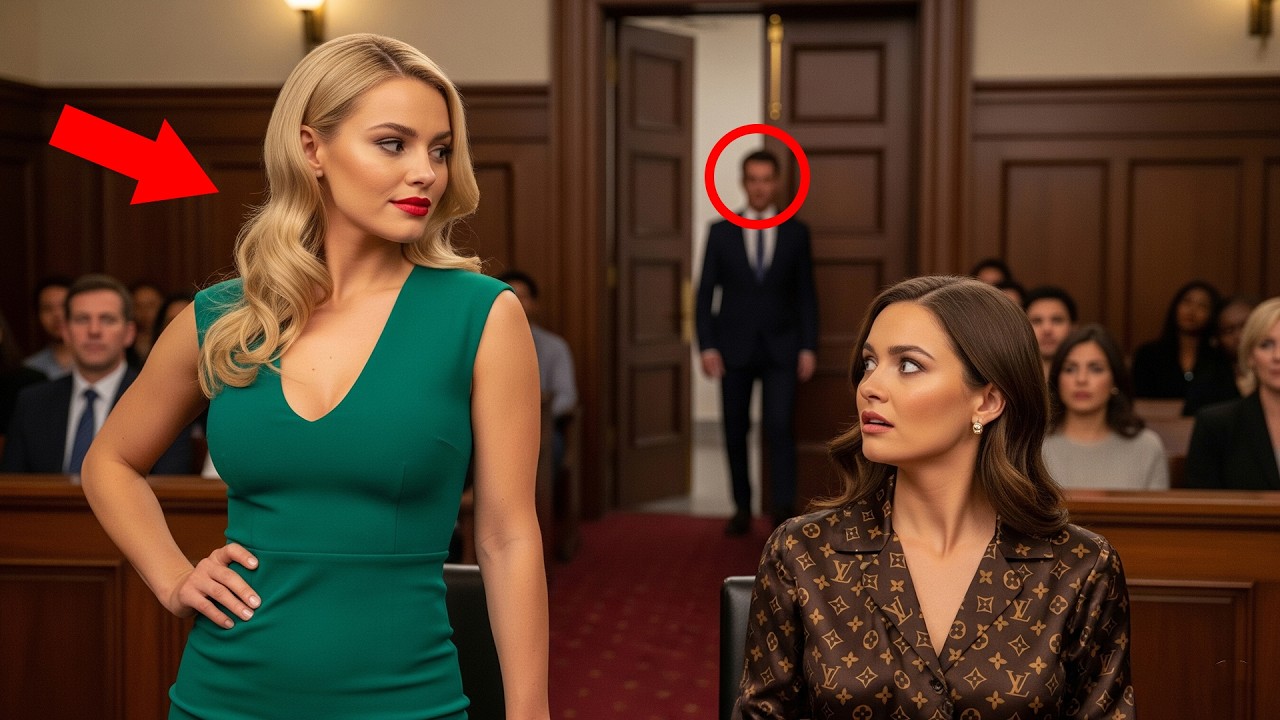 Mistress Wore the Wife’s Dress to Court—Until the Billionaire Walked In and Claimed Everything Back