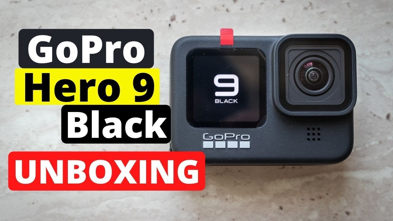 GoPro Hero 9 Black  Unboxing - The best action camera in 2020.