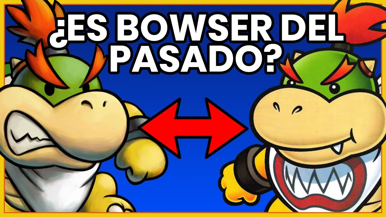 ¿Bowser Jr. (Bowsy) es Bowser del pasado?