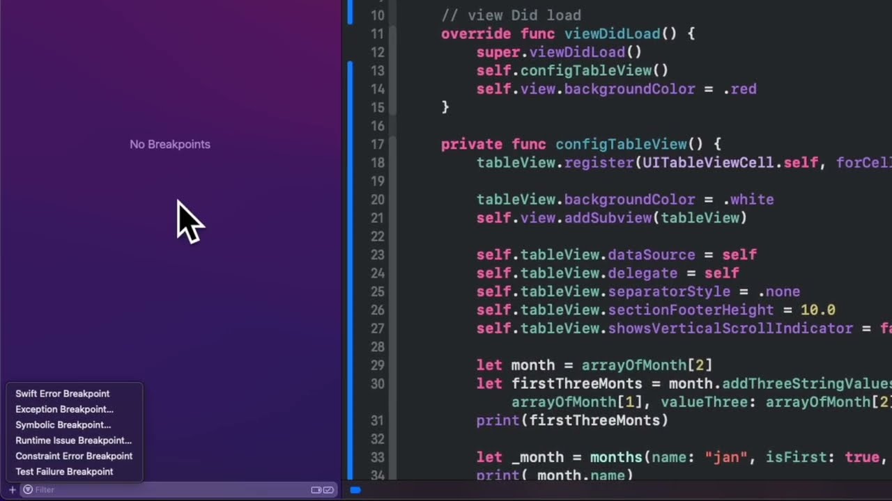 Every one must know !! - Symbolic Breakpoints & Exceptional Breakpoints | iOS Development in Tamil