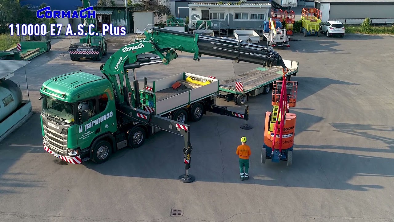 Gru per sollevamenti eccezionali - Crane for abnormal loads - Cormach 110000E7
