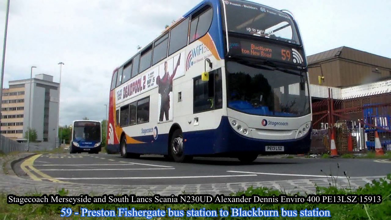 Half an hour at Preston bus station