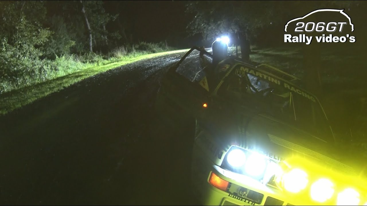 Hellendoorn Rally Day 1 MISTAKES & ACTION_Best of by 206GT Rally Video's