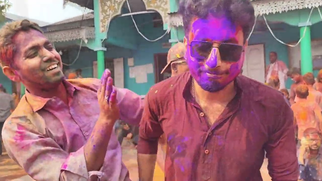  Holi at Barpeta Satra 
