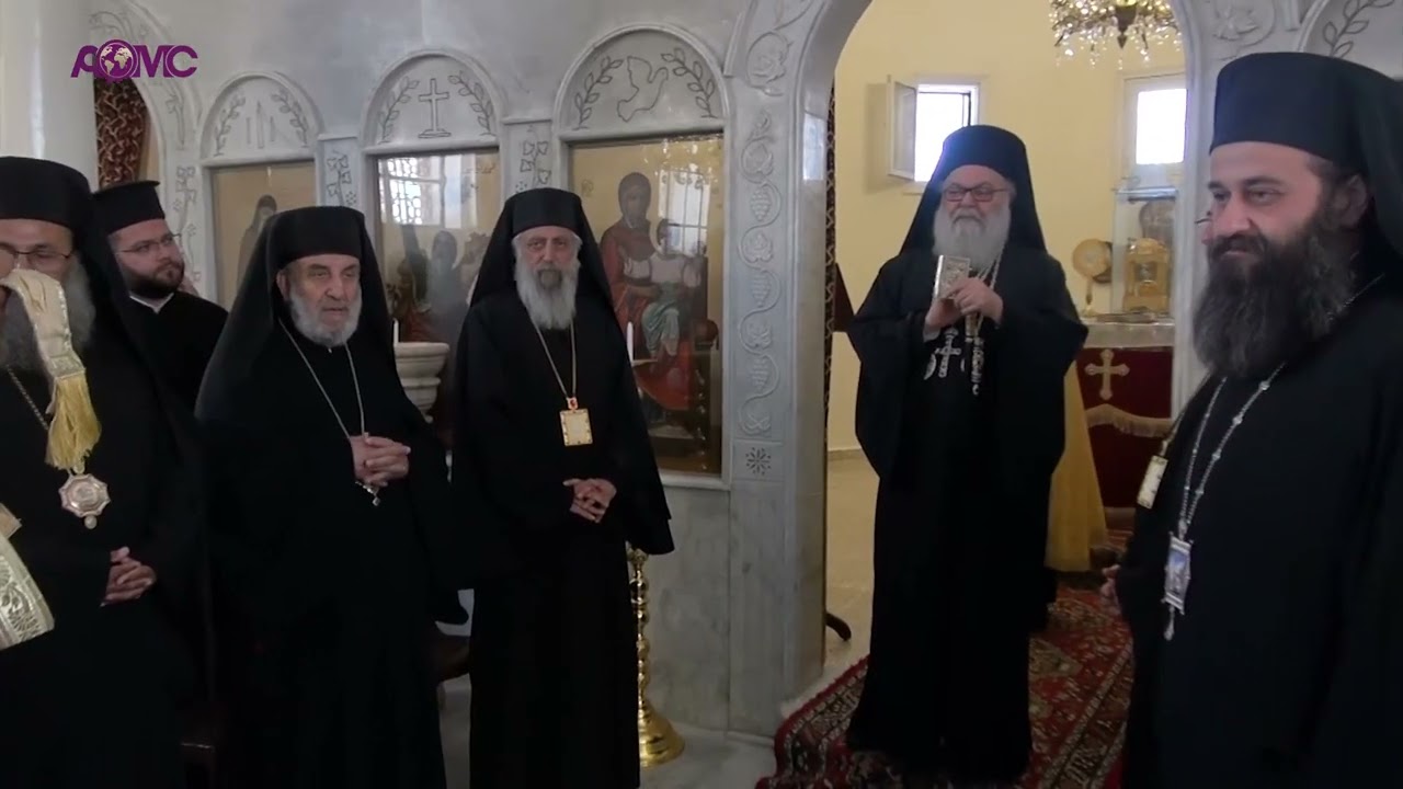 تقرير عن زيارة البطريرك يوحنا العاشر الى ضيع حماه٥ أيّار ٢٠٢٢