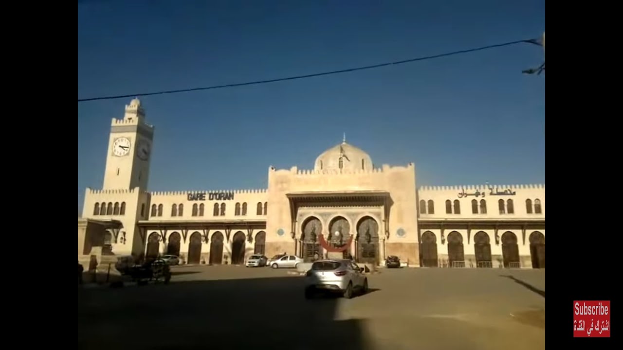 Driving in oran Algérie 2015 01 12 وهران الجزائر