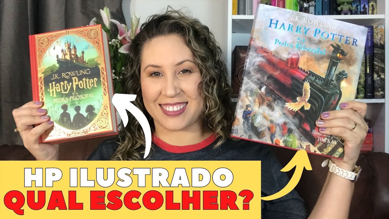 HARRY POTTER ILUSTRADO: QUAL ESCOLHER? | HARRY POTTER POR MINALIMA X JIM KAY (FLIP THROUGH)