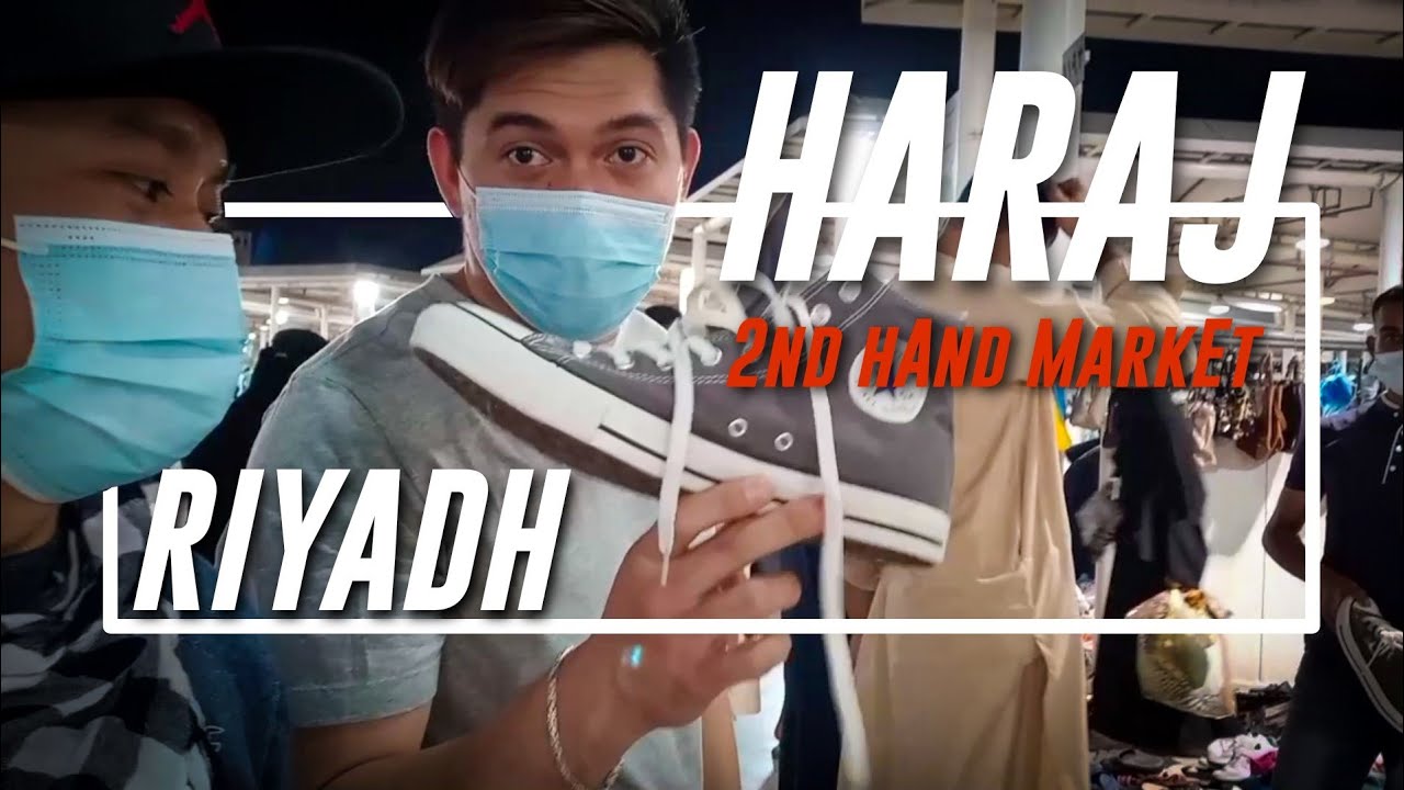 TRAVEL VLOG | 65 Riyals Shoes in NEW Haraj 2nd hand Market | Riyadh,Saudi Arabia (الرياض)