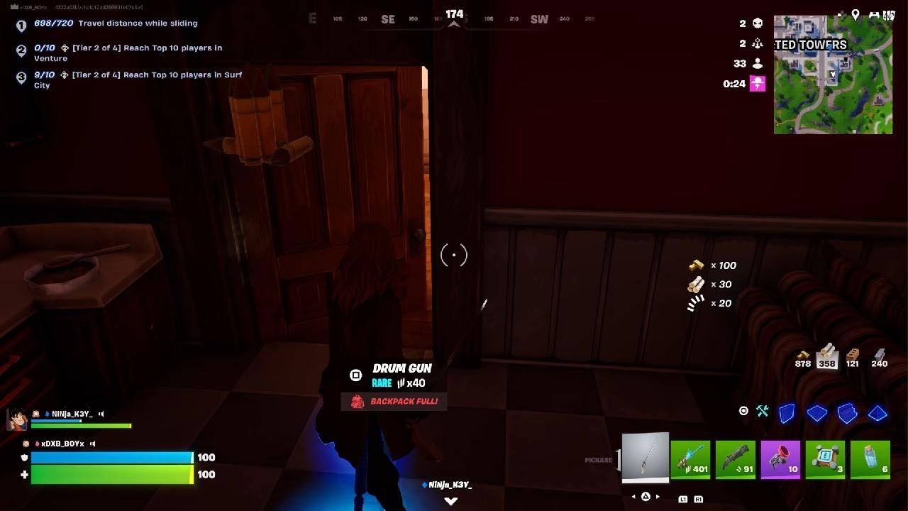 Fortnite trying the elizabeth swann skin