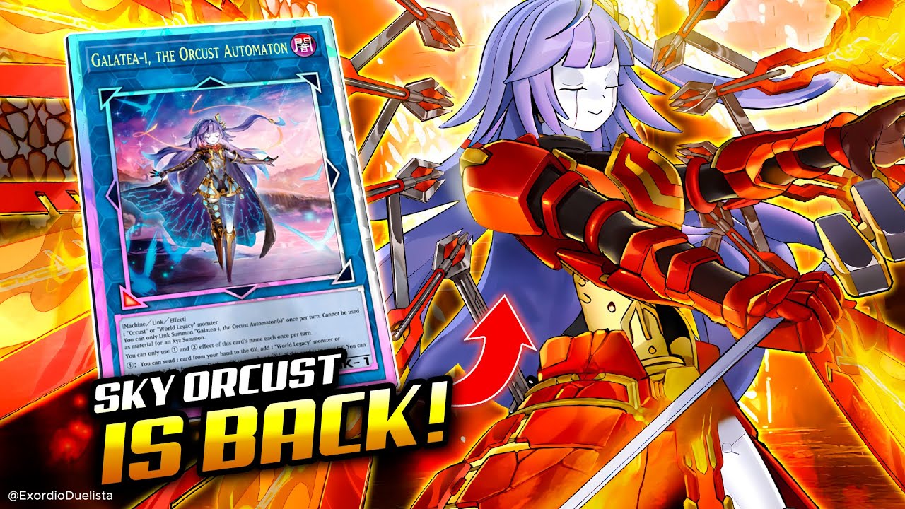 STRIKER ORCUST IS BACK❗ Deck ORCUST SKY STRIKER (ft. NEW ORCUST LINK 1) | EDOPRO