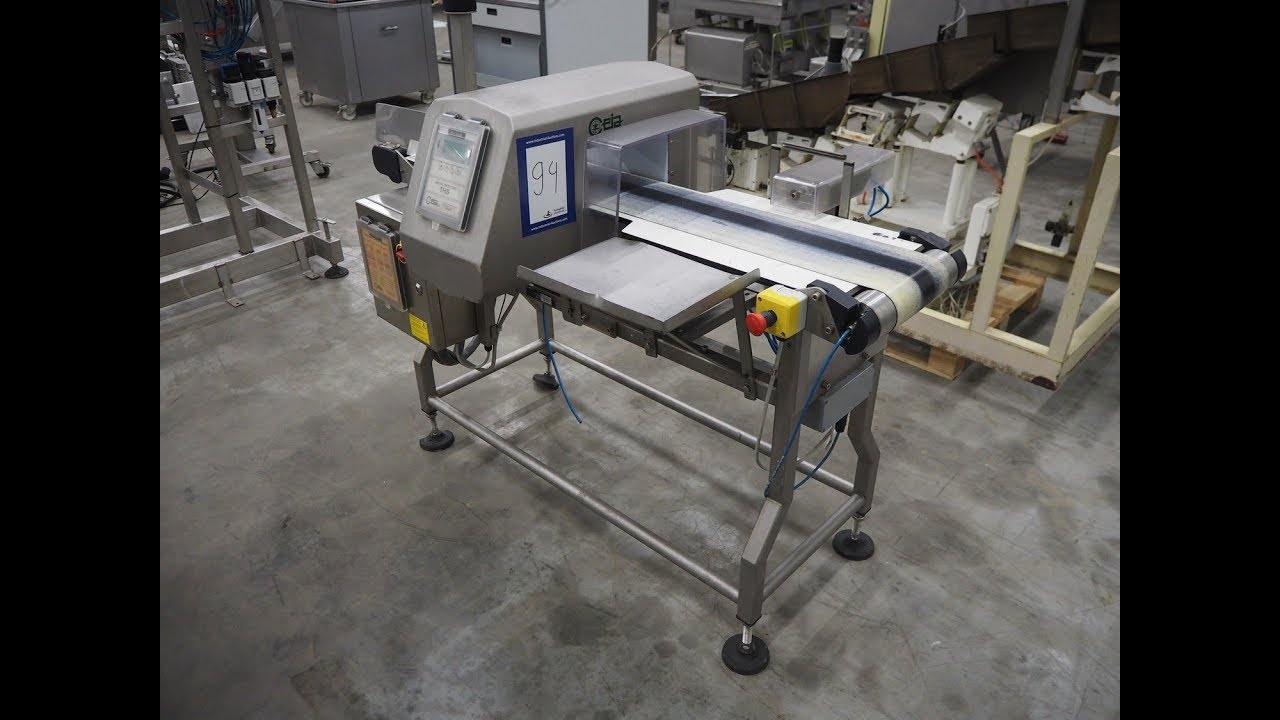 519-94: Ceia metal detector with rejecter