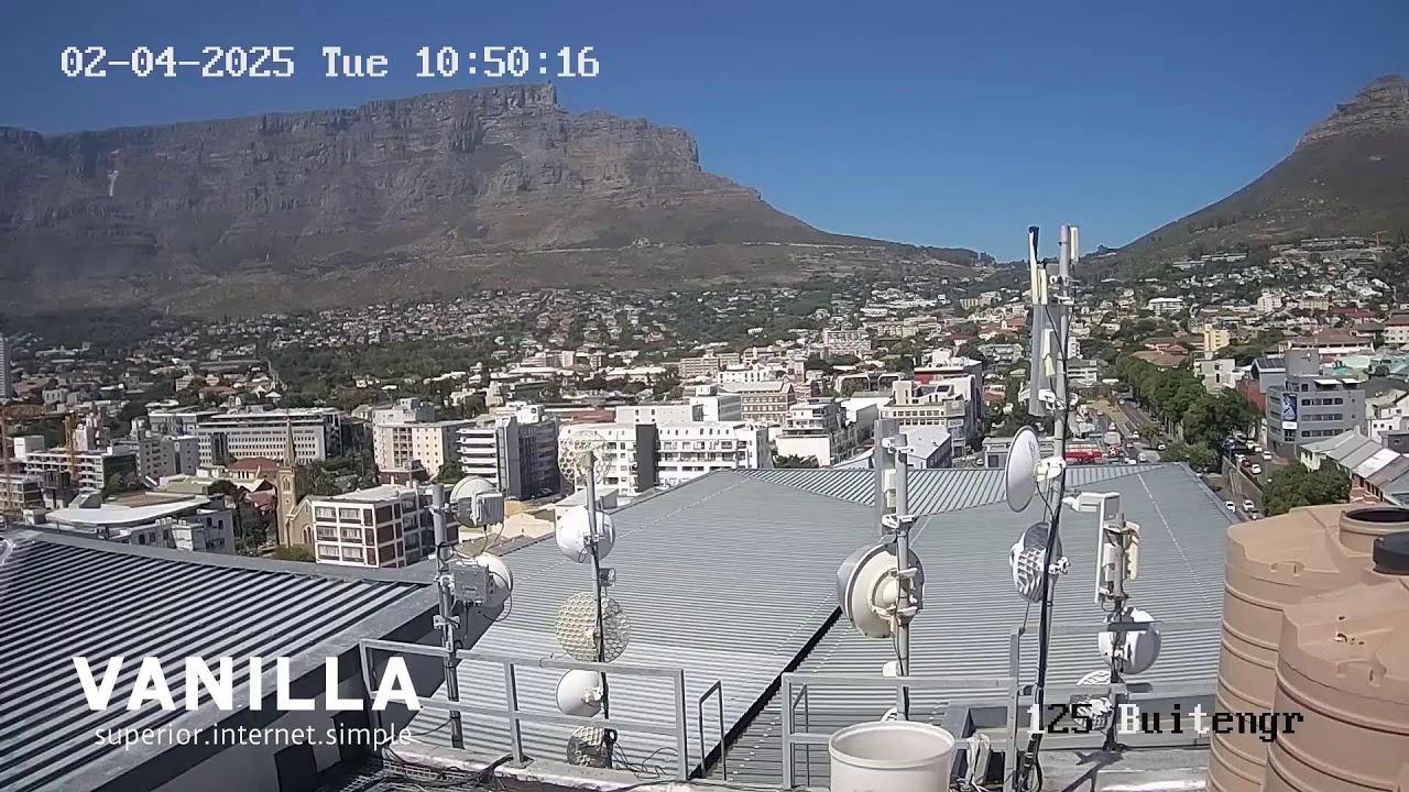 Vanilla Live Stream Table Mountain - brought to you by vanilla.co.za