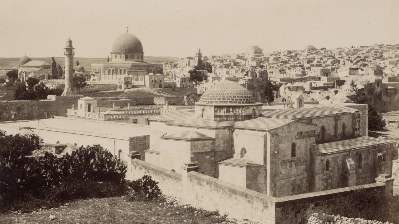 The First Photographs of The Holy Land (1867-1879) Jerusalem’s Monuments by Bonfils [Ancient Judea]