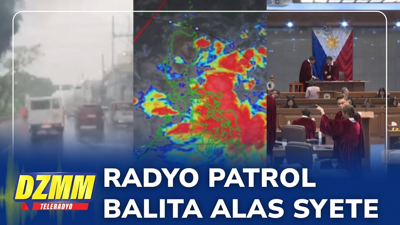 Radyo Patrol Balita Ala-Syete | DZMM Teleradyo (17 July 2025)