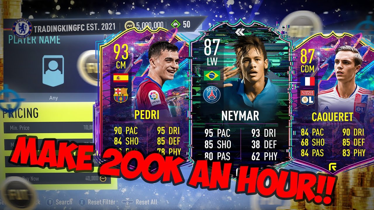 MAKE 200K COINS AN HOUR!! INSANE FIFA 22 SPECIAL CARD SNIPING METHOD! MAKE 50K PER CARD ON SOME!!!