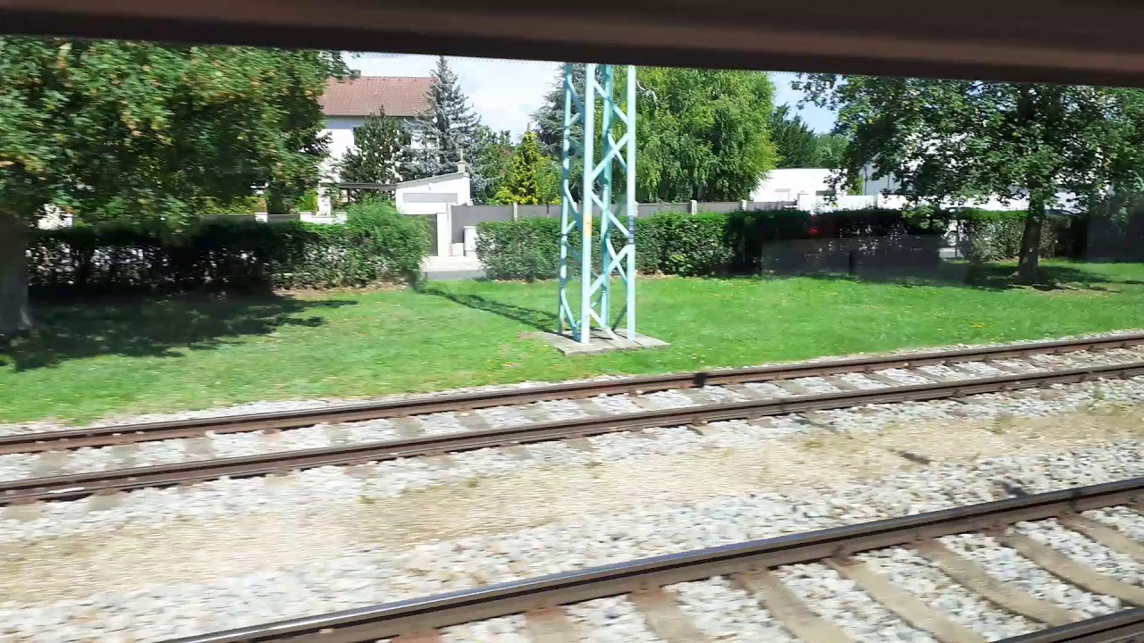 Neufeld an der Leitha t&ograve;,strand,&eacute;s camping a Siemens  Cityjetből.