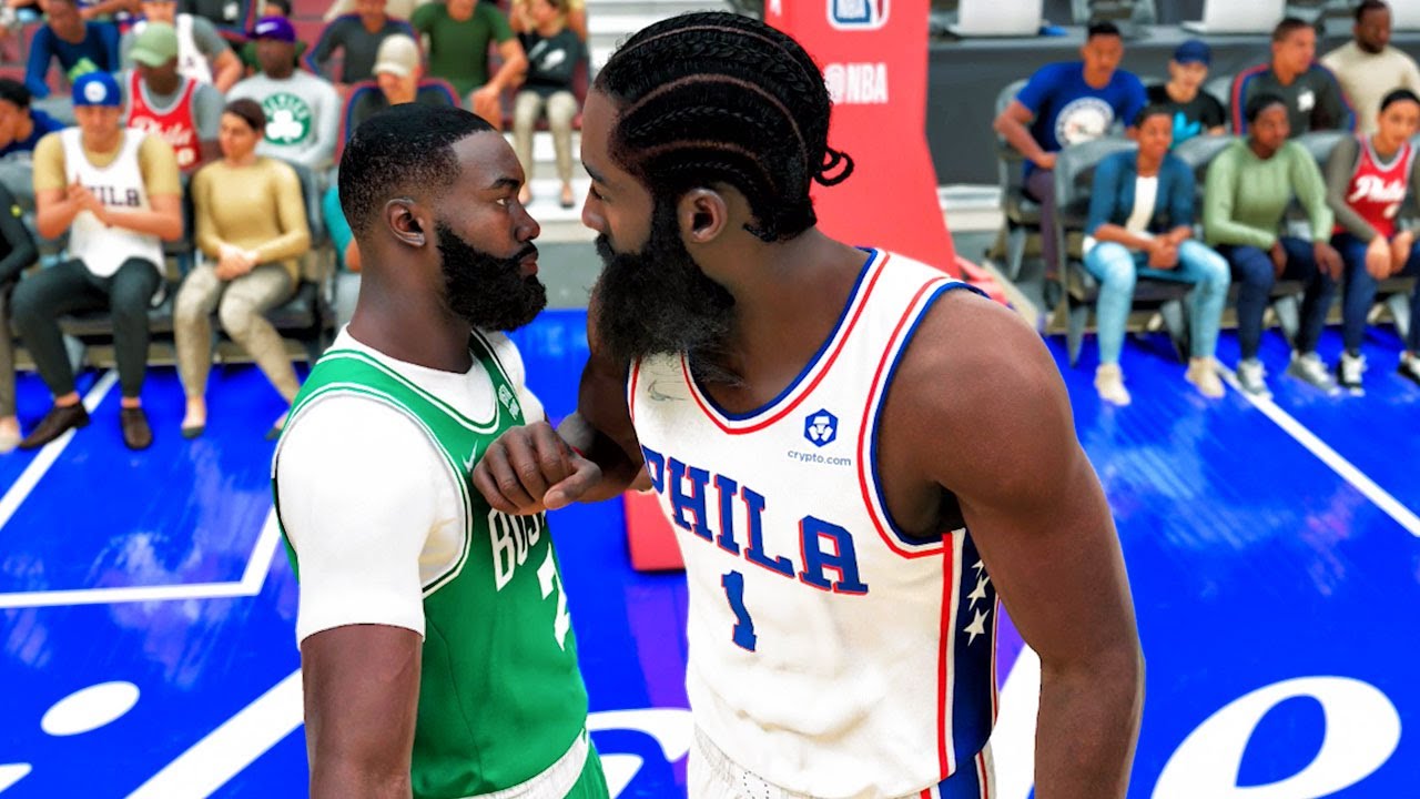JAMES HARDEN 76ERS GAMEPLAY With EMBIID! NBA 2K22 Online Head to Head Next Gen