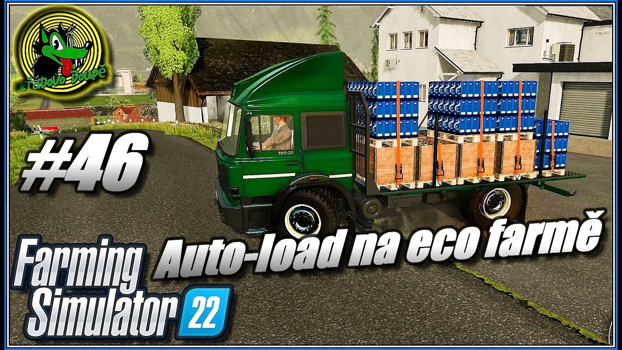 Nová vylepšení na farmě (Neřádova ECOfarma)-Farming simulator 22 #46 CZ/SK