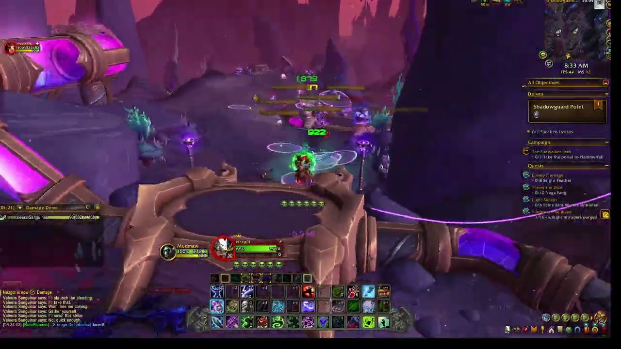 Lvl 90 - Shadowguard Point Farm