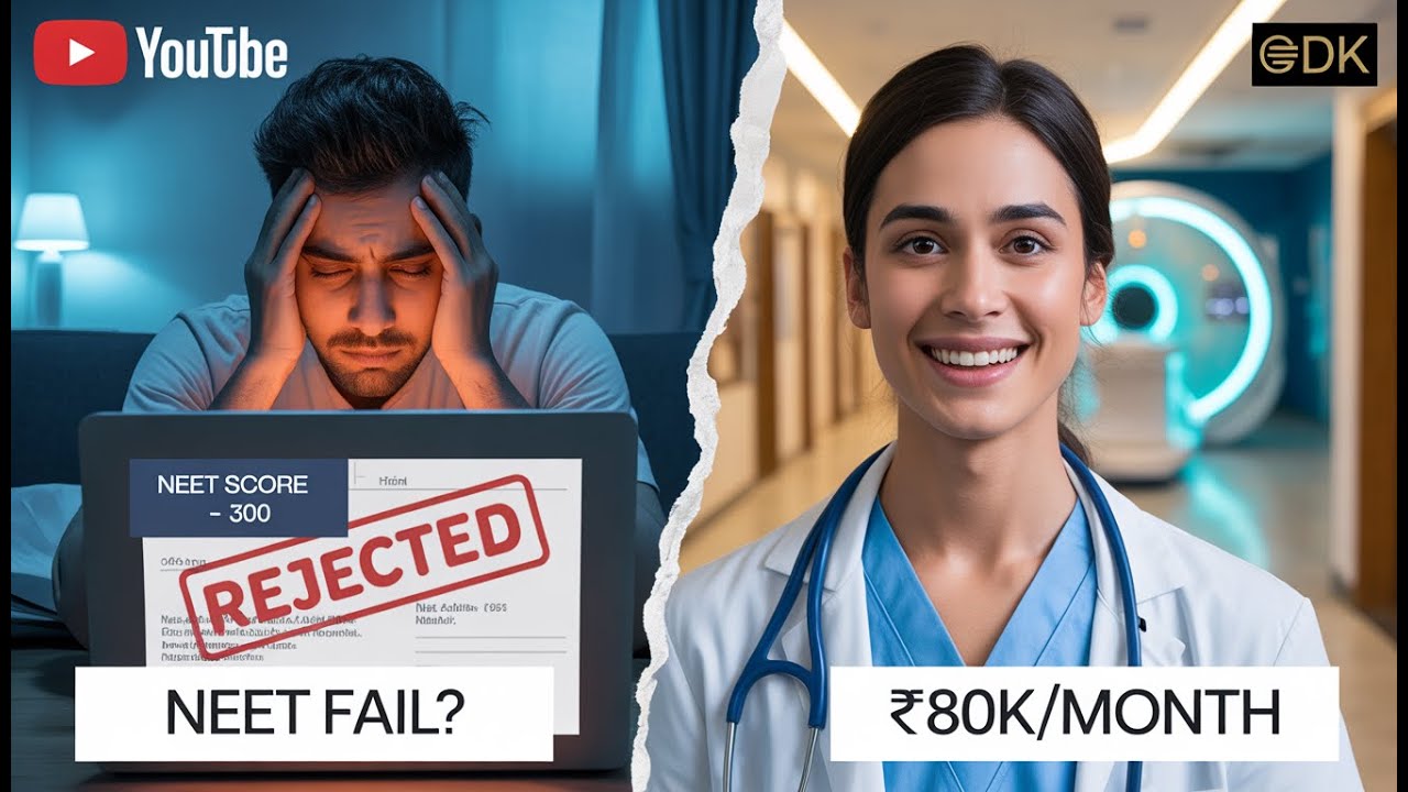 Low NEET Score? Best Medical Course Without NEET in 2026 (High Salary)