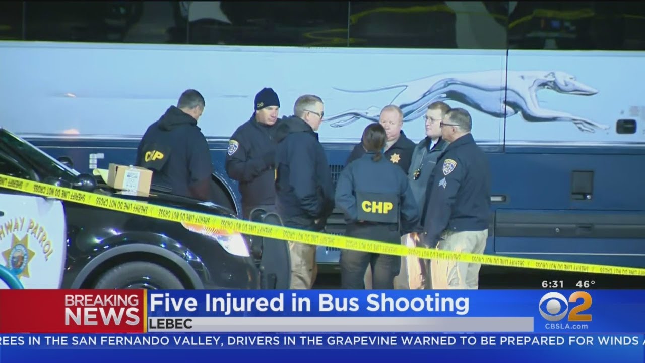 1 Dead, 5 Wounded In Shooting On Greyhound Bus
