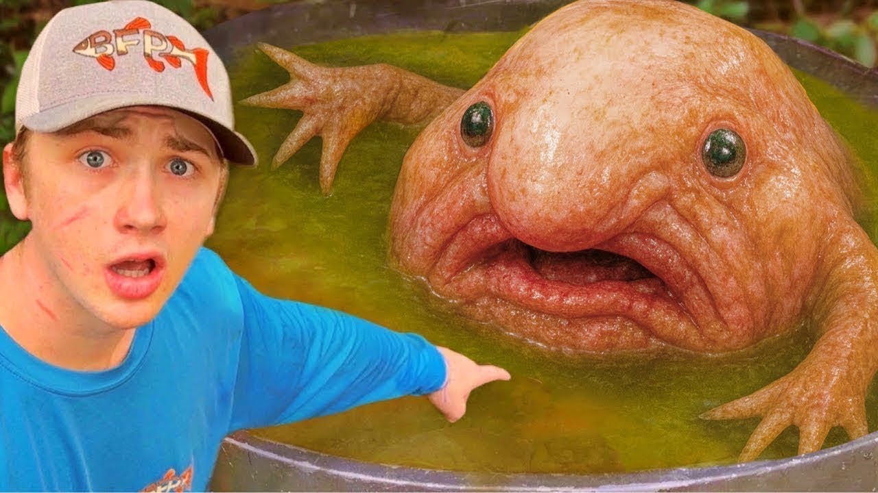 Я нашёл секретный пруд, кишащий монстрами!