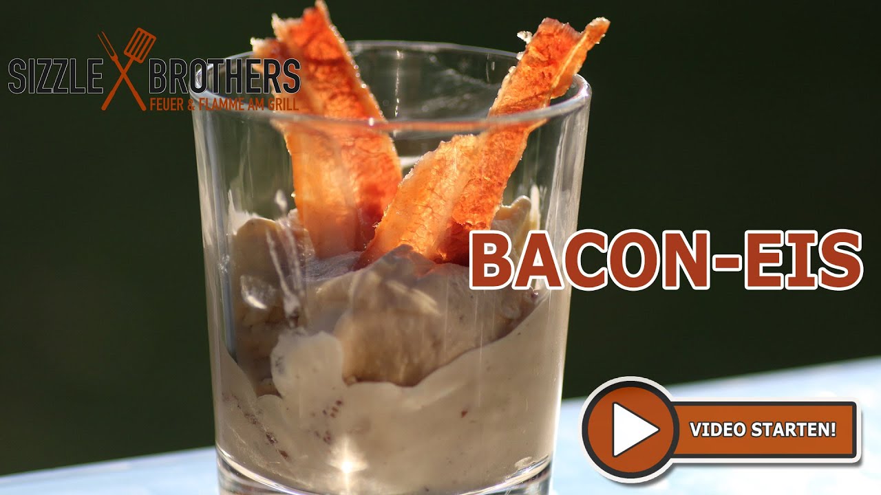 Bacon Eis - Ein geniales Dessert vom Grill !