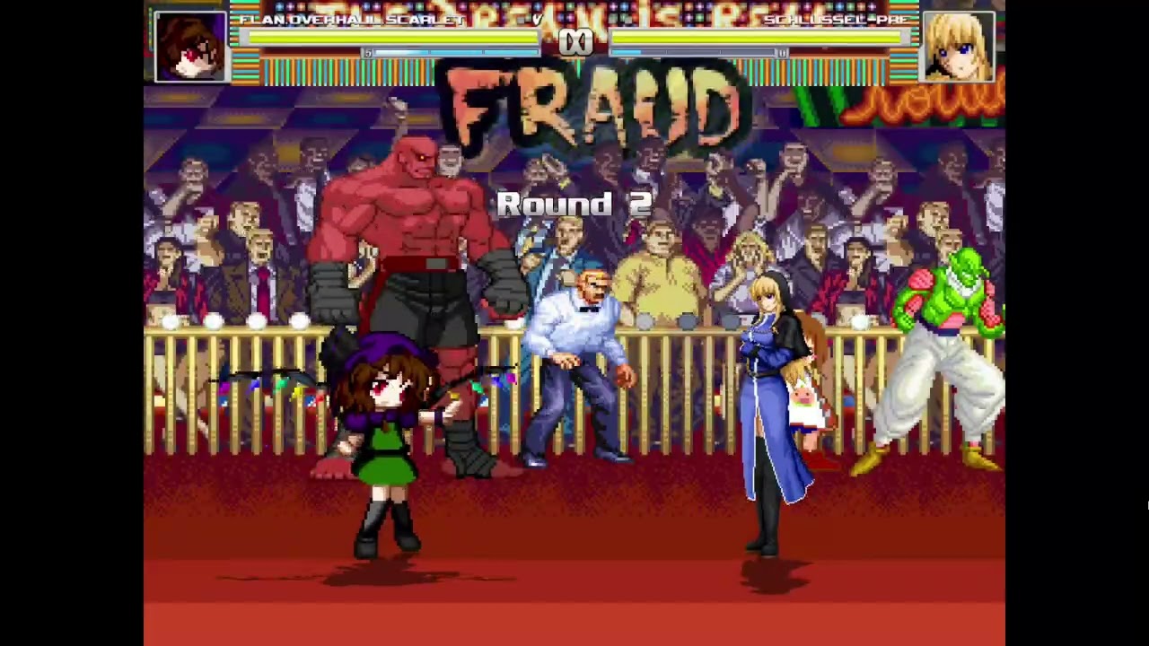 [M.U.G.E.N] Flan.Overhaul.Scarlet vs Schlussel-Pre (Level 8)