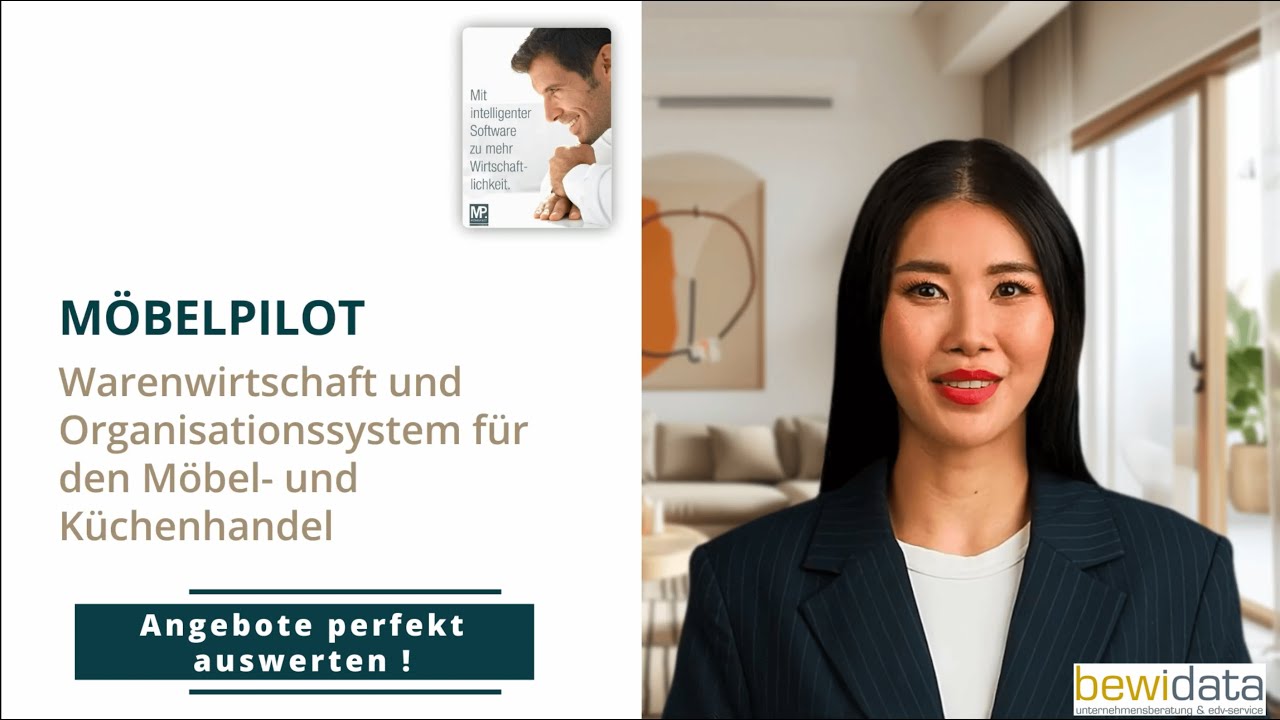 Möbelpilot Warenwirtschaft. Modul Angebotsauswertung