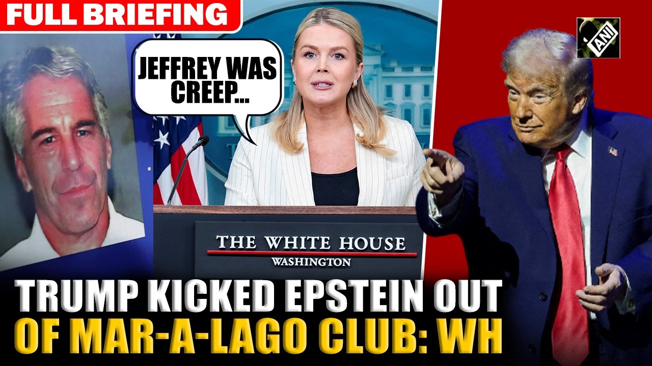 Epstein files, Nancy Guthrie, Gordie Howe bridge: WH Press Secy Leavitt takes multiple questions