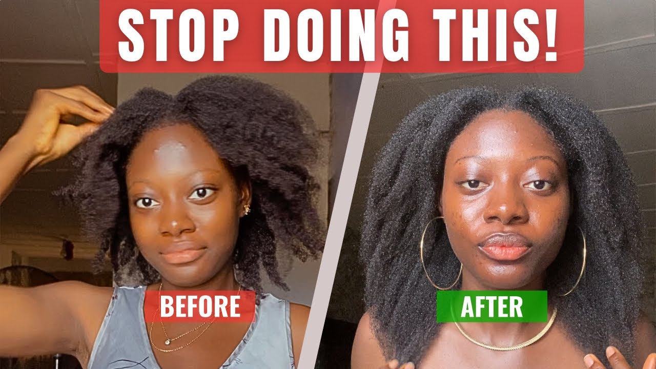 5 Hair Habits I’m glad I Quit! Natural type 4 hair growth Hacks