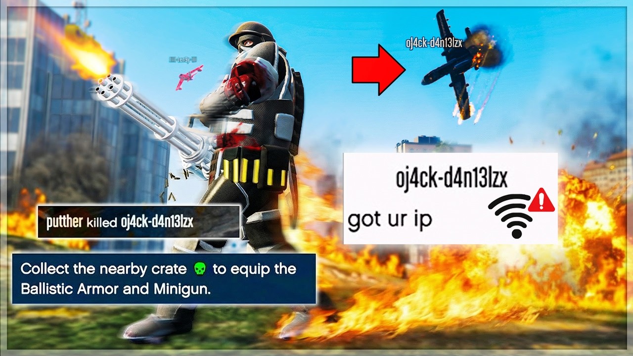 DDOS Griefer grozi mi wyrzuceniem z sieci po tym, jak zmierzyłem się z jego gangiem w GTA Online