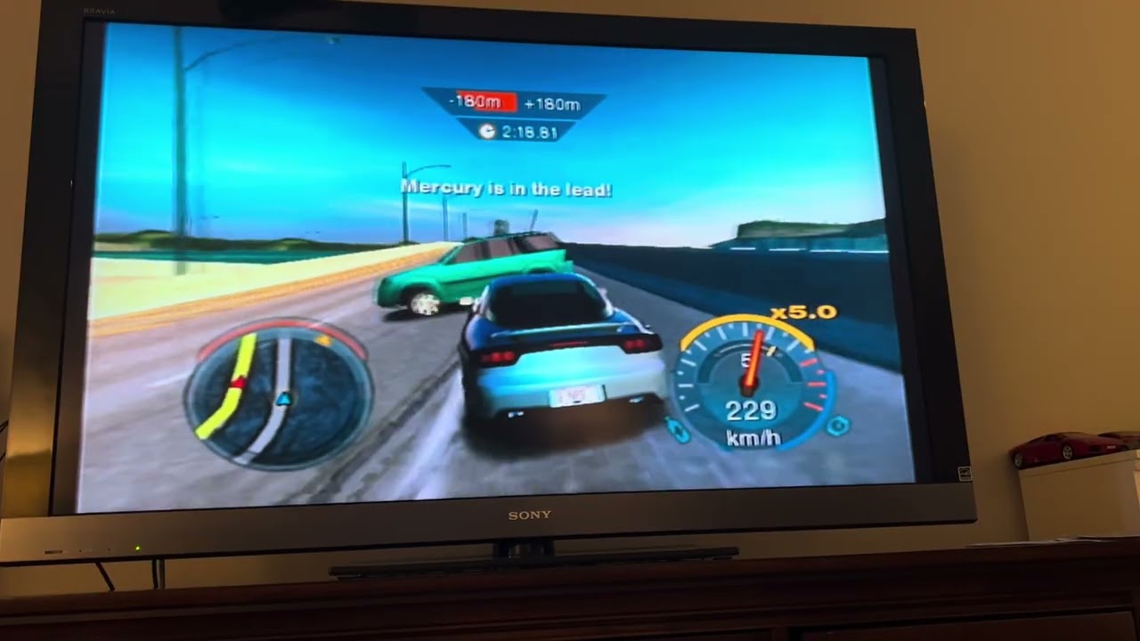 Need For Speed Undercover PS2 Highway Battle Bronze 1:22.30 