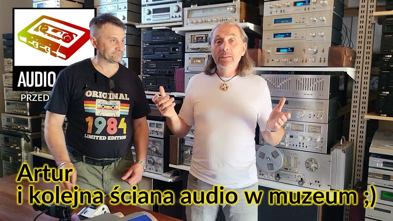 Artur i nowa ściana audio w muzeum: Audio Azyl #348 #Vintageaudio #HiFi