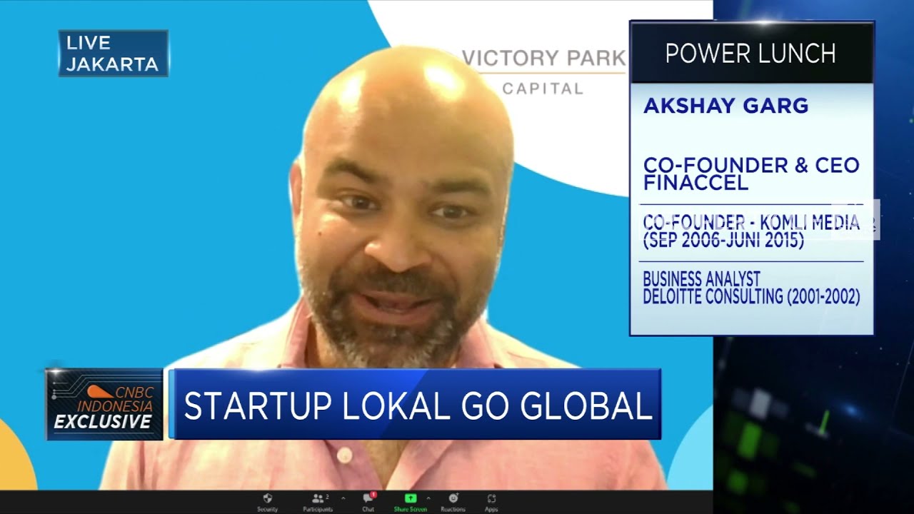 CEO & Co-Founder of FinAccel (Kredivo), Akshay Garg, Speaking at Power Lunch, CNBC Indonesia