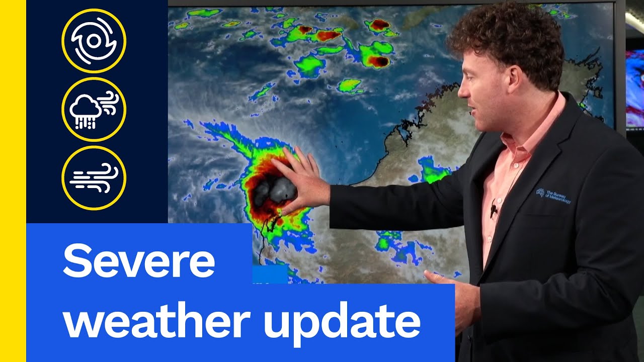 Severe Weather Update 8 February 2026: Severe Tropical Cyclone Mitchell affecting the Pilbara today