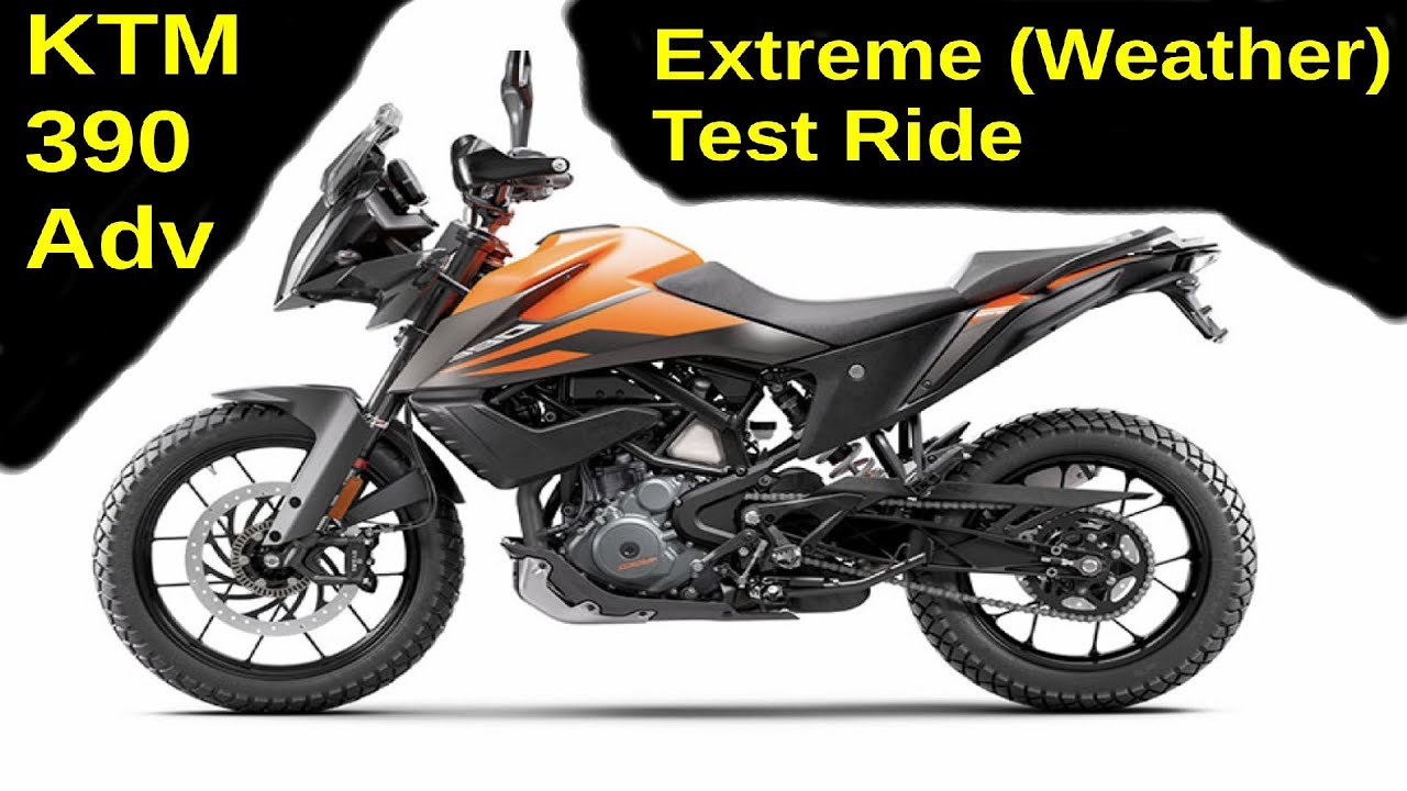 KTM 390 Adventure - (Extreme Weather) Test Ride First Impressions