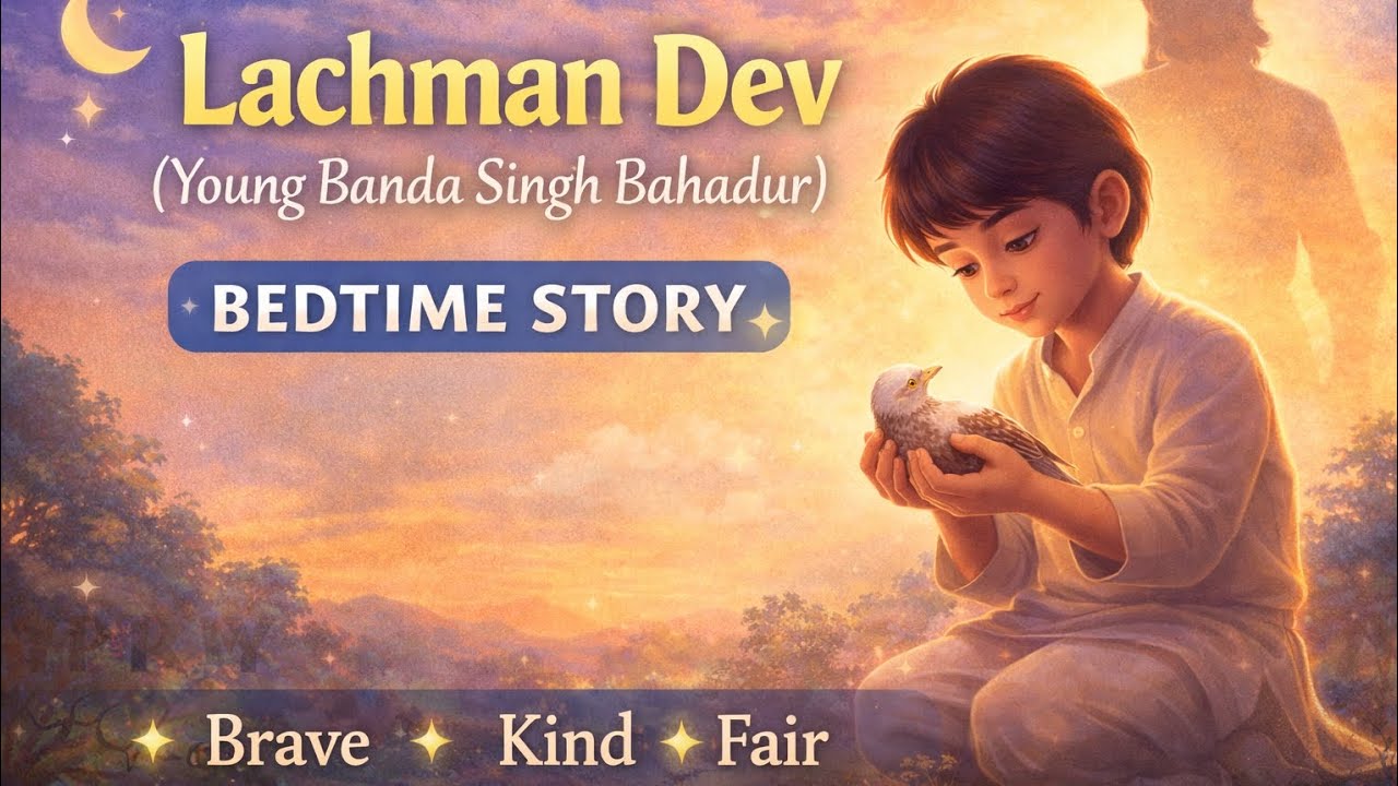 Lachman Dev Story 🌙 | Young Banda Singh Bahadur | Kids Bedtime Story