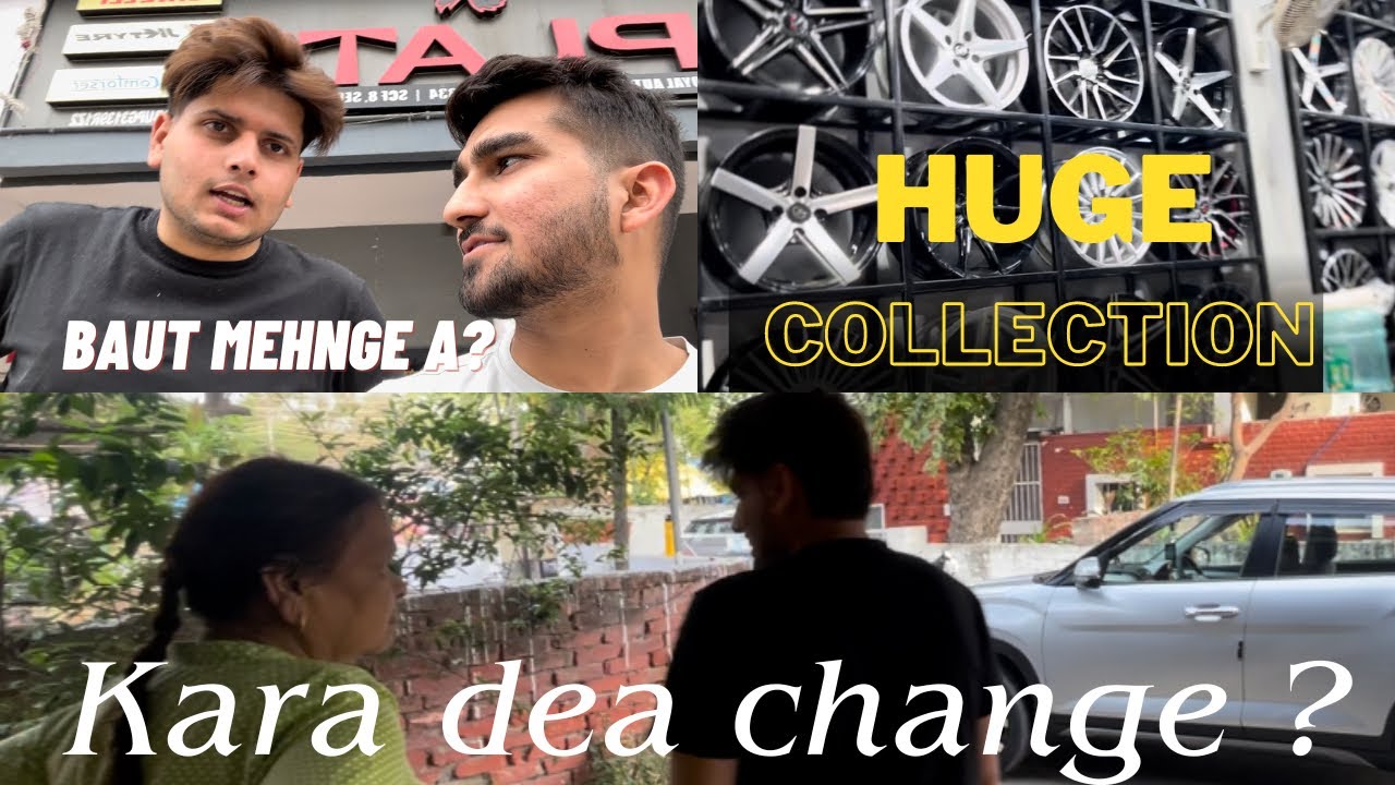 Alloy wheel market explore | Chandigarh | Alloy wheel for Creta @loverajput9658