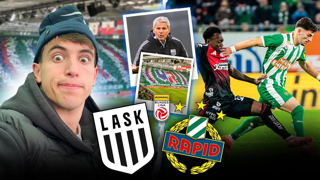 SK RAPID WIEN VS LASK LINZ STADIONVLOG🔥⚽️ | KÜHBAUER DEBÜT