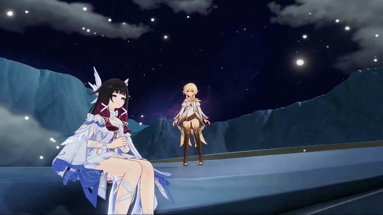 [원신 BGM] 콜롬비나 Moon Domain Theme II Endingㆍto the moon 원신 6.3 BGM Columbina vocal cover