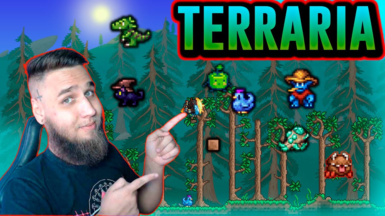 TERRARIA TODOS OS PETS DO JOGO E O PET MAIS RARO DO GAME#dicas #terraria #pets #tutorial