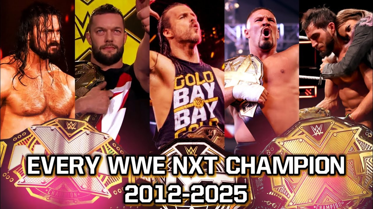 Every WWE NXT Champion (2012-2025)