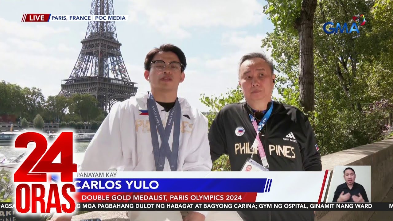 24 Oras: (Part 1) Panayam kay two-time Olympic gold medallist Carlos Yulo; Kaso ng..., atbp.