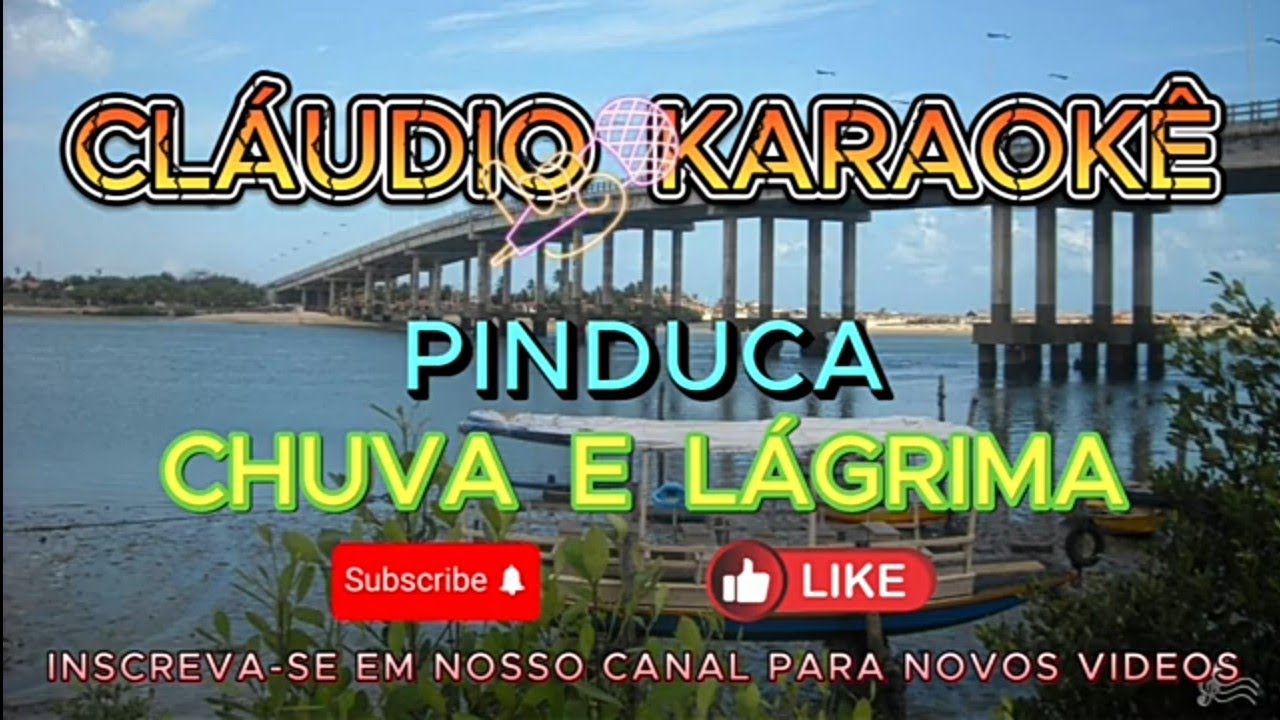 karaoke chuva e lágrima - pinduca