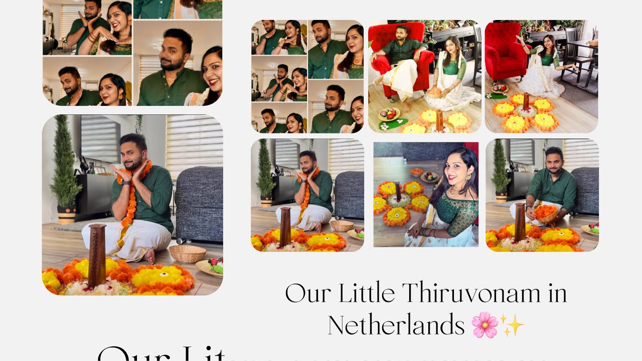 DIY Thiruvonam Day Celebration in the Netherlands 🌸✨ | Onam 2025 Vlog