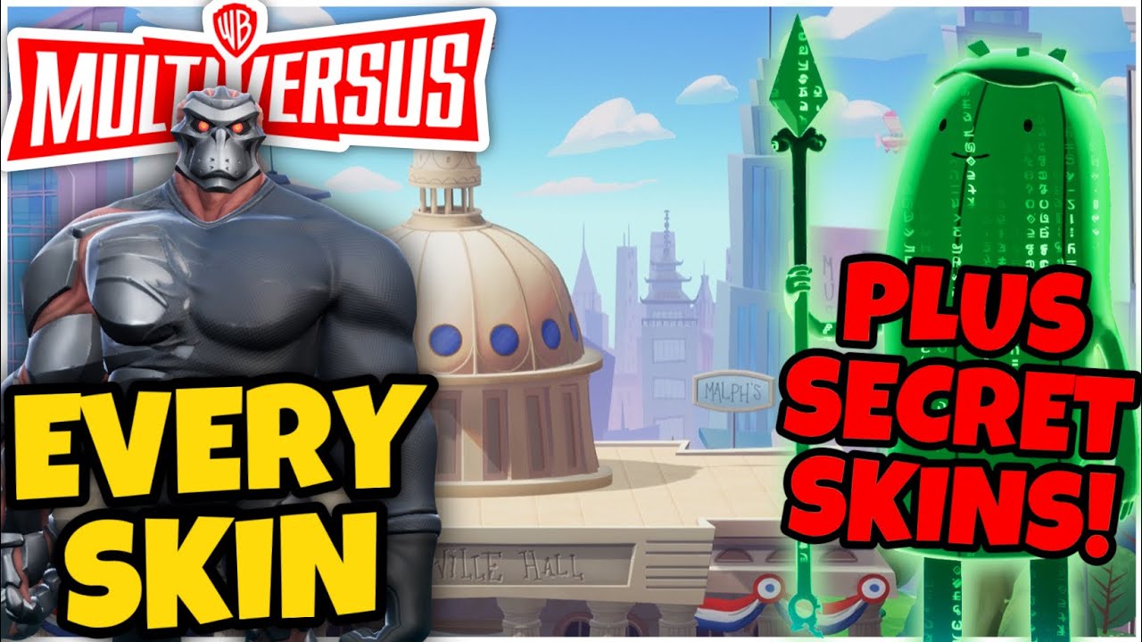 All Skins And Taunts + Secret Skins In Multiversus