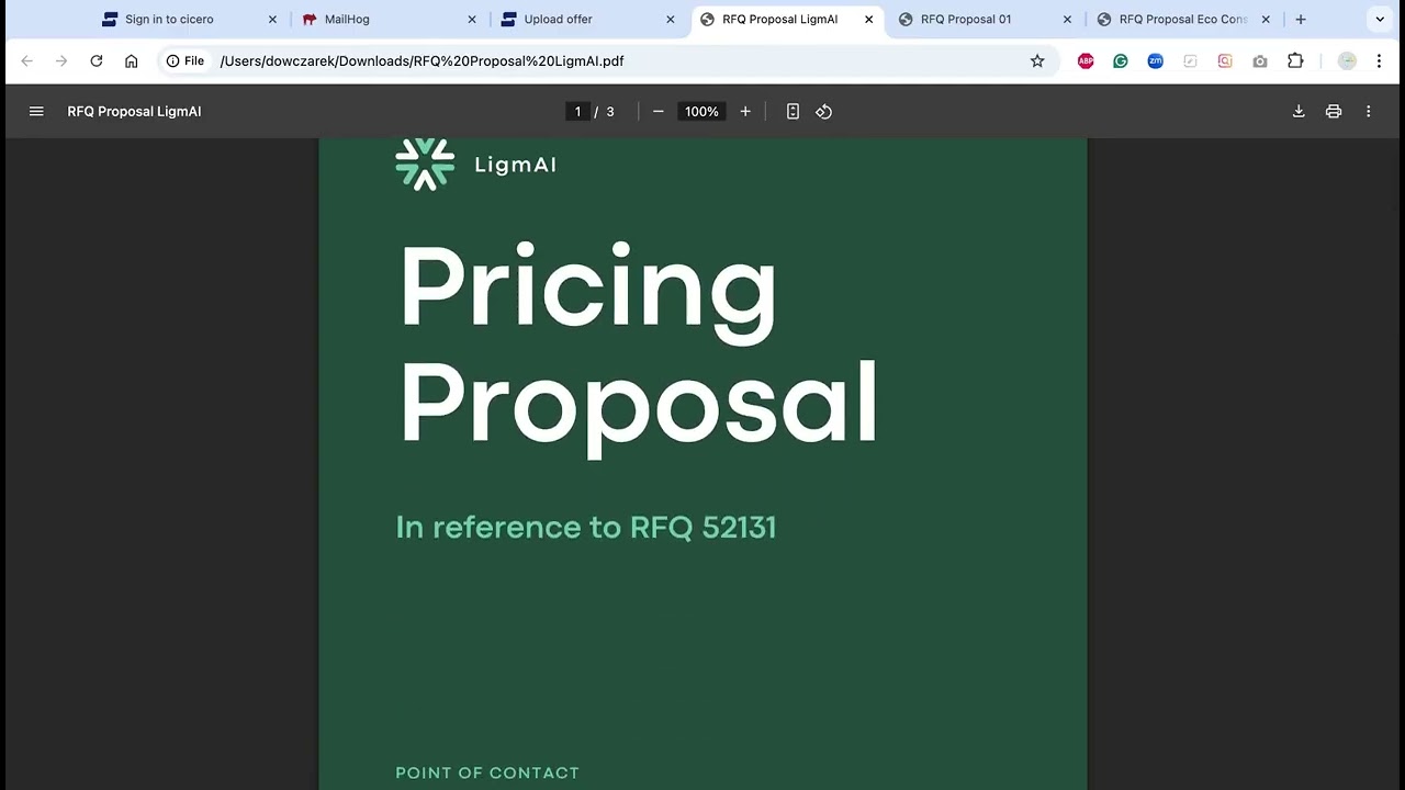 AI-Based Document Processing for RFQ Automation and Supplier Negotiations